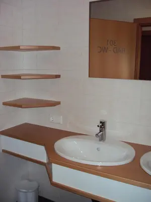 Ein Badezimmer in der Unterkunft Jutel Obertraun