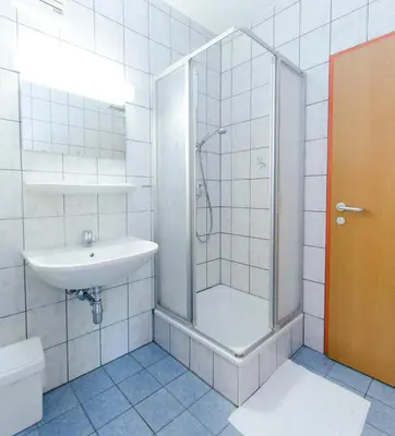 Ein Badezimmer in der Unterkunft Jutel Hinterstoder