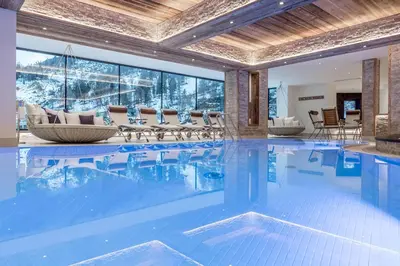 Der Swimmingpool an oder in der Nähe von Kesselspitze Hotel & Chalet, Valamar Collection - 4 Star Superior