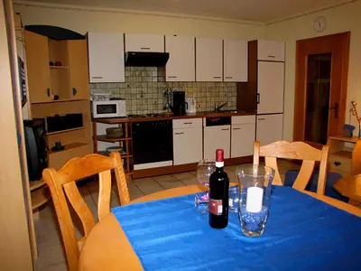 Küche/Küchenzeile in der Unterkunft Haus Anneliese