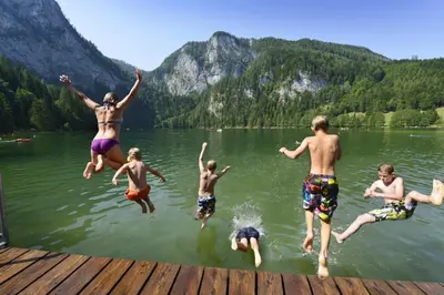 Naturlandschaft in der Nähe des Aparthotels