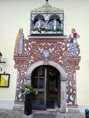 Eine Fassade oder ein Eingang zu Gasthof Kemmetmüller