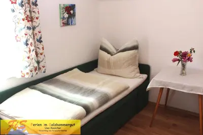 Ein Sitzbereich in der Unterkunft Haus Seeruhe - direkt am Grundlsee