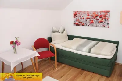Ein Sitzbereich in der Unterkunft Haus Seeruhe - direkt am Grundlsee