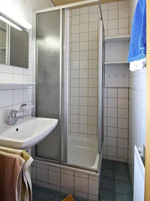 Ein Badezimmer in der Unterkunft Ferienhaus Rosi