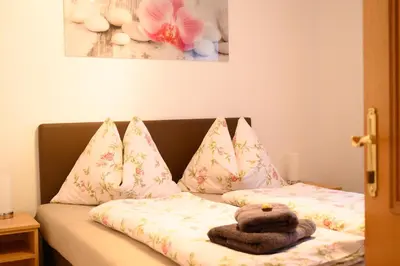 Ein Bett oder Betten in einem Zimmer der Unterkunft Appartement Gruber-Hofer