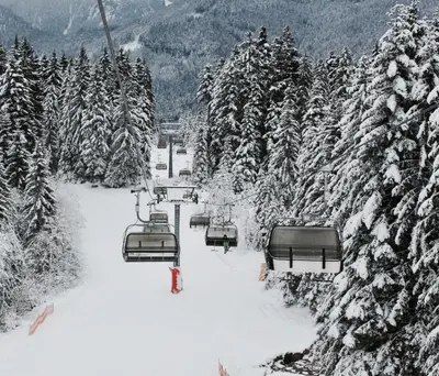 Mühlradl Apartments Gosau im Winter