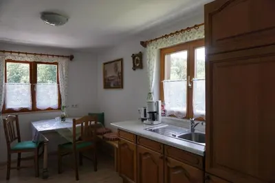 Küche/Küchenzeile in der Unterkunft Chalet Katrin