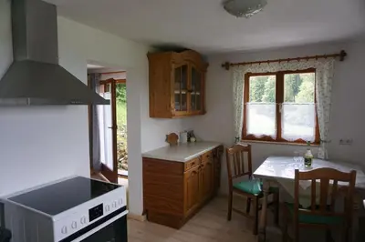 Küche/Küchenzeile in der Unterkunft Chalet Katrin