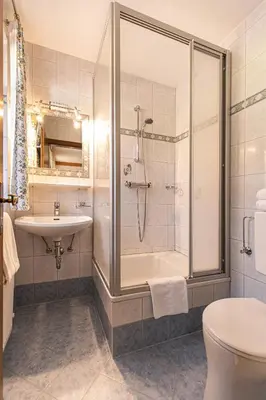 Ein Badezimmer in der Unterkunft Haus Farmer