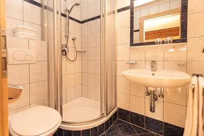 Ein Badezimmer in der Unterkunft Haus Farmer