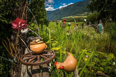Naturlandschaft in der Nähe des Bauernhofs