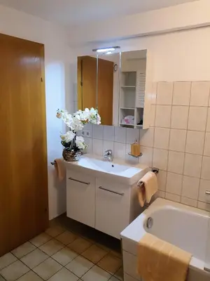 Ein Badezimmer in der Unterkunft Bachschneider Apartments - by myNests