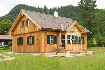 Das Gebäude in dem sich das Chalet befindet