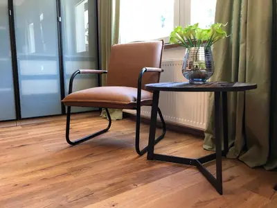 Ein Sitzbereich in der Unterkunft Style Apartments by Mieze Schindler