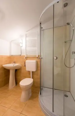 Ein Badezimmer in der Unterkunft Ridehouse