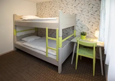 Ein Bett oder Betten in einem Zimmer der Unterkunft Ridehouse