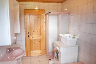 Ein Badezimmer in der Unterkunft Eggerhof - Ferienhaus