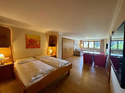 Ein Bett oder Betten in einem Zimmer der Unterkunft Lexenhof