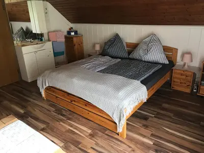 Ein Bett oder Betten in einem Zimmer der Unterkunft Wagnermoosgut