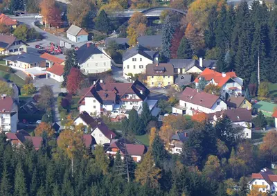 Die Umgebung um die Pension