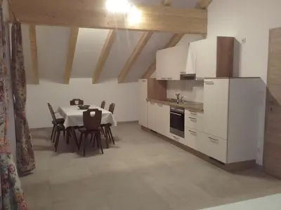 Küche/Küchenzeile in der Unterkunft Appartement Kerry