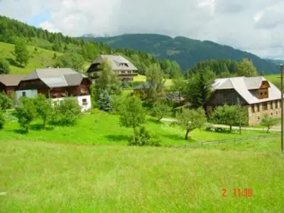 Naturlandschaft in der Nähe des Bauernhofs