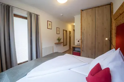 Ein Bett oder Betten in einem Zimmer der Unterkunft Ferienhaus Helmuth Oberreiter