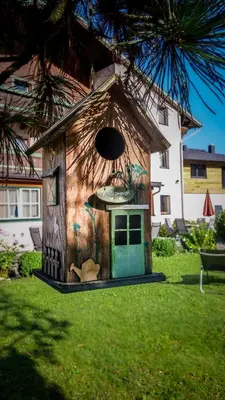 Ein Garten an der Unterkunft Ferienhaus Helmuth Oberreiter