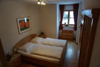 Ein Bett oder Betten in einem Zimmer der Unterkunft Haus Johannes