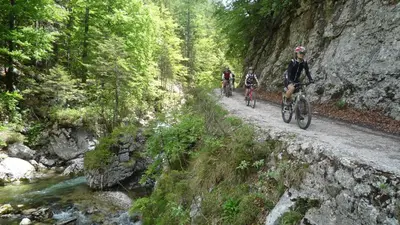 Radfahren an der Unterkunft Apartment Schloemicher Leopold und Birgitt oder in der Nähe