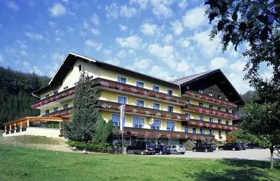 Das Gebäude in dem sich das Hotel befindet