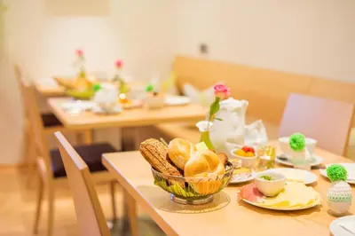 Essen in der Pension oder in der Nähe