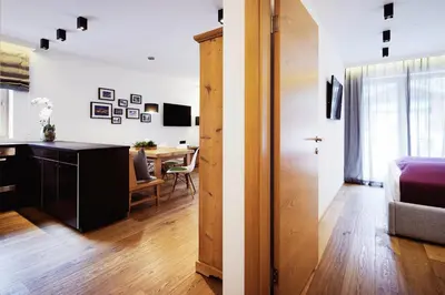 Ein Bett oder Betten in einem Zimmer der Unterkunft Mountain Vita