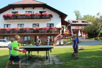 Gäste, die in der Unterkunft Naturpark Bauernhof Sperl übernachten