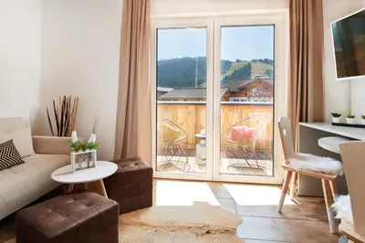 TV/Unterhaltungsangebot in der Unterkunft AlpinLodge Flachau