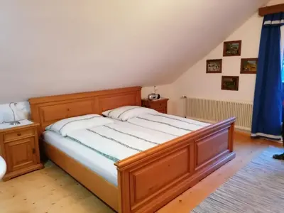 Ein Bett oder Betten in einem Zimmer der Unterkunft Haus Elisabeth