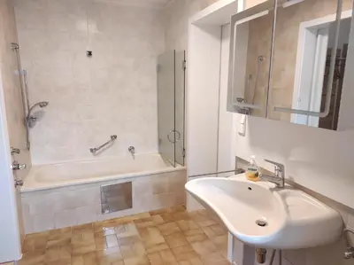 Ein Badezimmer in der Unterkunft Putz Appartements