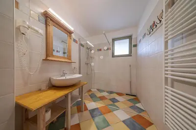 Ein Badezimmer in der Unterkunft Appartement-Edelweiss