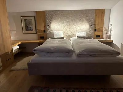Ein Bett oder Betten in einem Zimmer der Unterkunft Ferienwohnungen Monika Winter