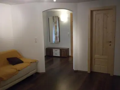 Ein Bett oder Betten in einem Zimmer der Unterkunft Bio-Urlaubshof Dansbach