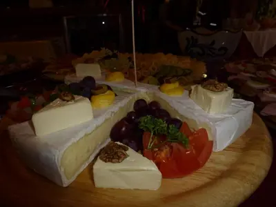 Essen in der Pension oder in der Nähe