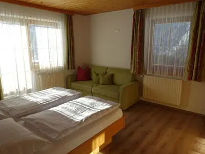 Ein Bett oder Betten in einem Zimmer der Unterkunft Aparthaus Birkenheim