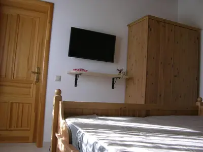 Ein Bett oder Betten in einem Zimmer der Unterkunft Haus Edelgrün