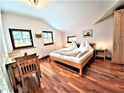Ein Bett oder Betten in einem Zimmer der Unterkunft Appartement Thunhart Manfred & Doris