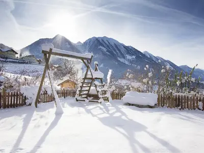 Appartementhaus Eisbauer im Winter