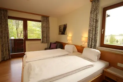 Ein Bett oder Betten in einem Zimmer der Unterkunft Haus Alexander