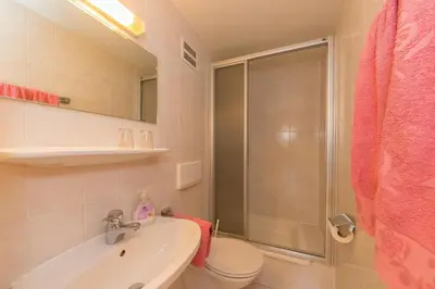 Ein Badezimmer in der Unterkunft Apartment Deml