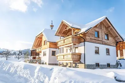Biobauernhof Gast im Winter