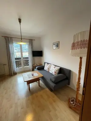 Ein Sitzbereich in der Unterkunft Ferienwohnung Syen